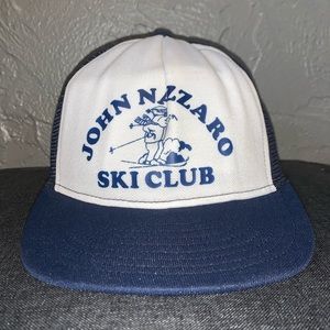 Vintage 90s John Nazzaro Ski Club Men’s Mesh Trucker Hat